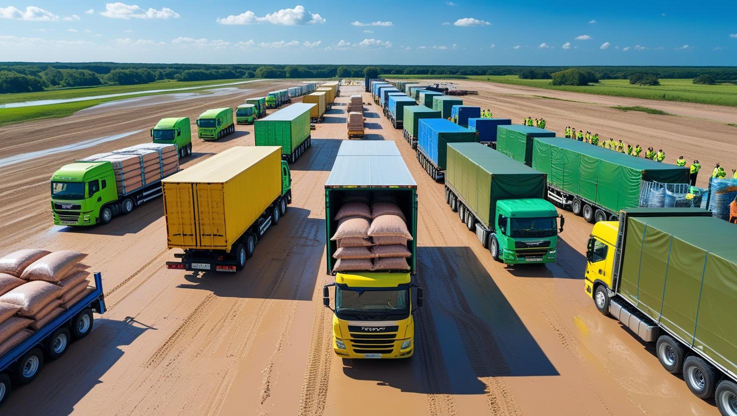 Ilustrasi Layanan Logistik